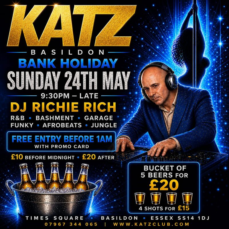 katz club bank holiday 24th may katz club bank holiday 24th may